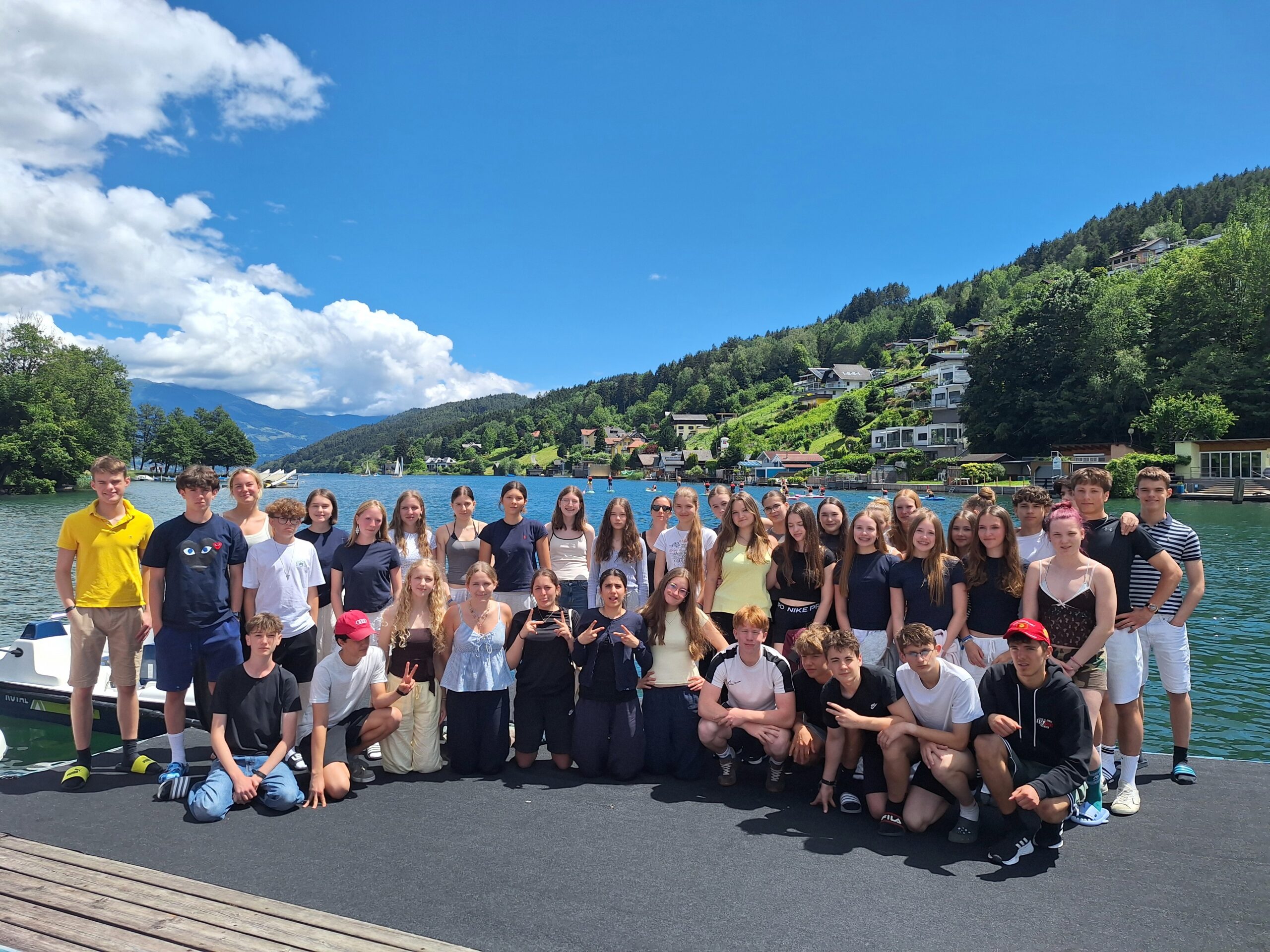 Sport, Spaß und Teamgeist: Die 5. Klassen am Millstätter See